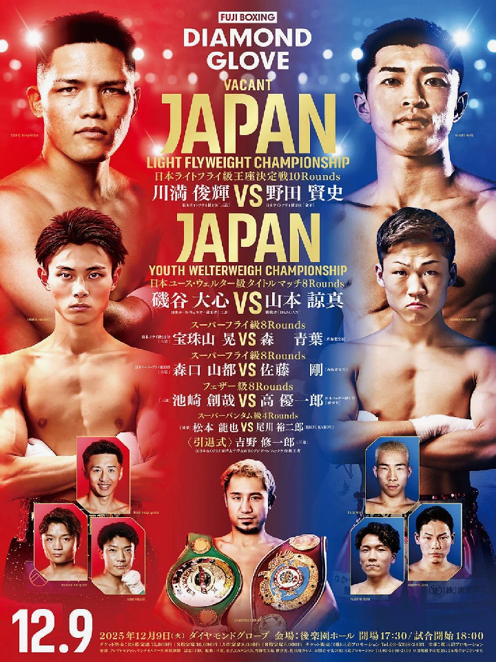 12/9(火)後楽園ホール